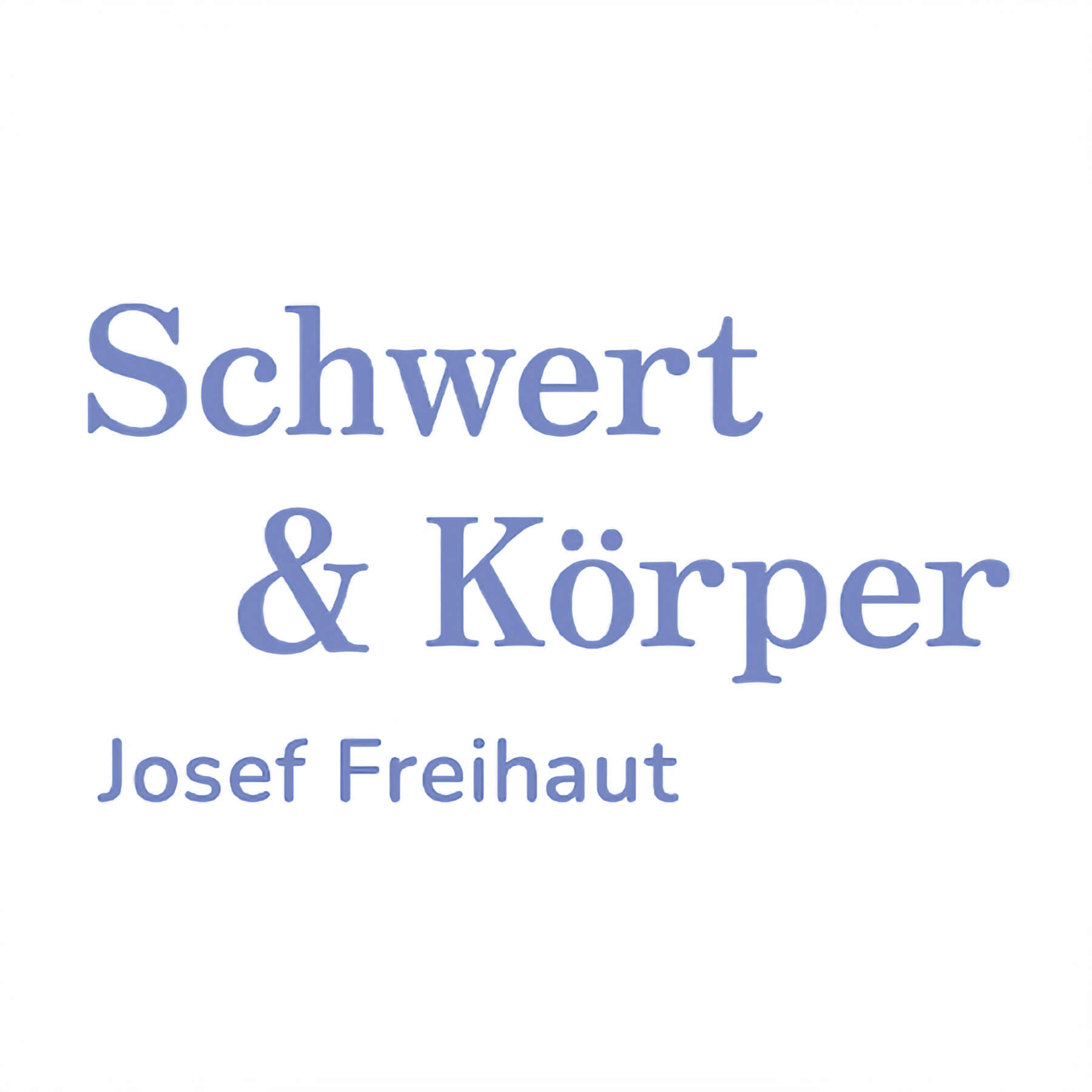 Josef Freihaut, initiatische Schwertarbeit